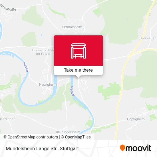 Mundelsheim Lange Str. map
