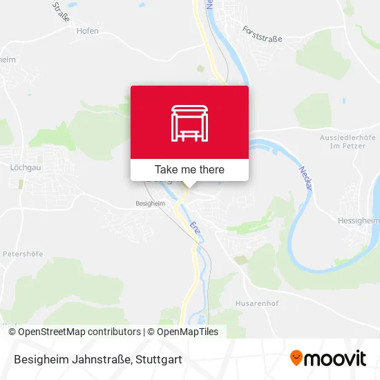 Карта Besigheim Jahnstraße