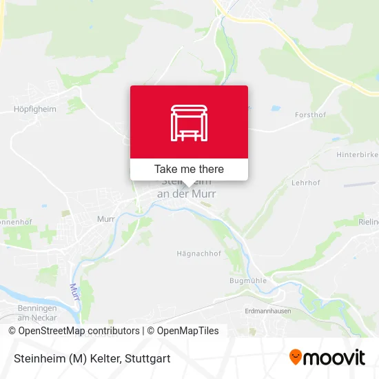 Карта Steinheim (M) Kelter