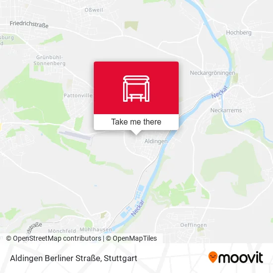 Карта Aldingen Berliner Straße