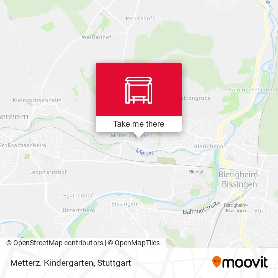 Карта Metterz. Kindergarten