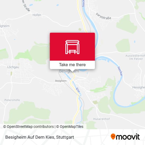 Besigheim Auf Dem Kies map