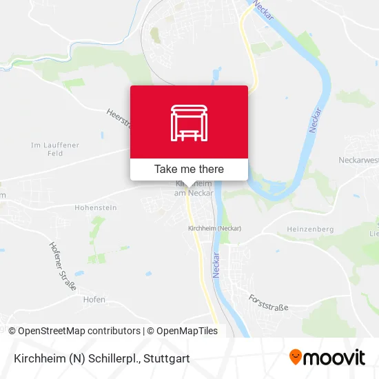Карта Kirchheim (N) Schillerpl.