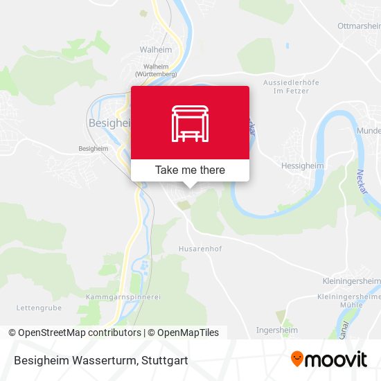 Besigheim Wasserturm map