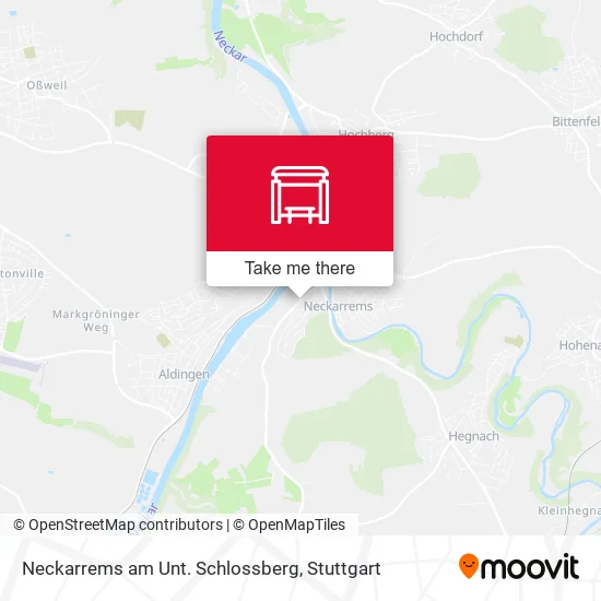 Карта Neckarrems am Unt. Schlossberg