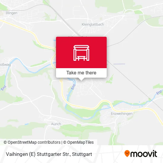 Карта Vaihingen (E) Stuttgarter Str.