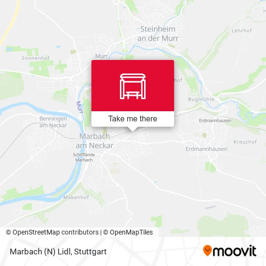 Карта Marbach (N) Lidl