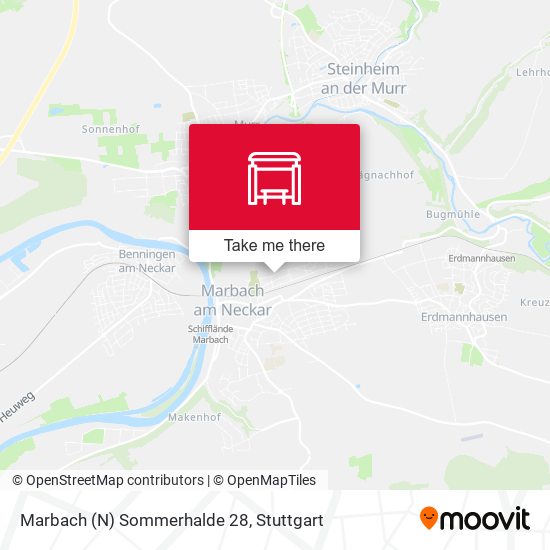 Marbach (N) Sommerhalde 28 map