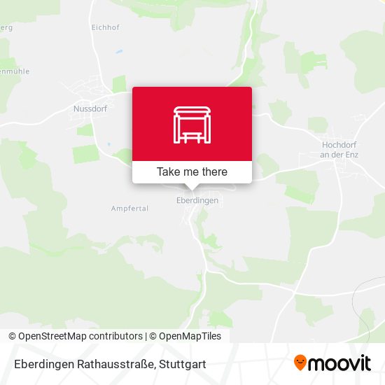 Eberdingen Rathausstraße map