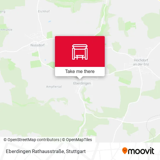 Карта Eberdingen Rathausstraße