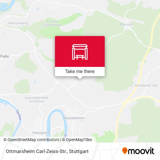 Ottmarsheim Carl-Zeiss-Str. map
