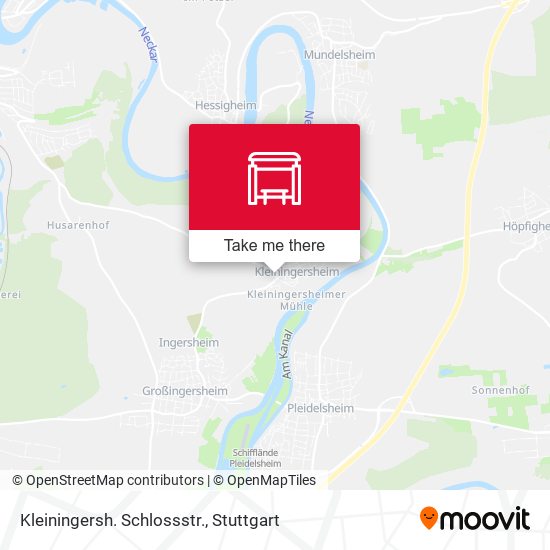 Kleiningersh. Schlossstr. map