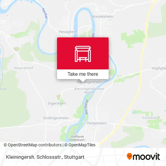 Карта Kleiningersh. Schlossstr.