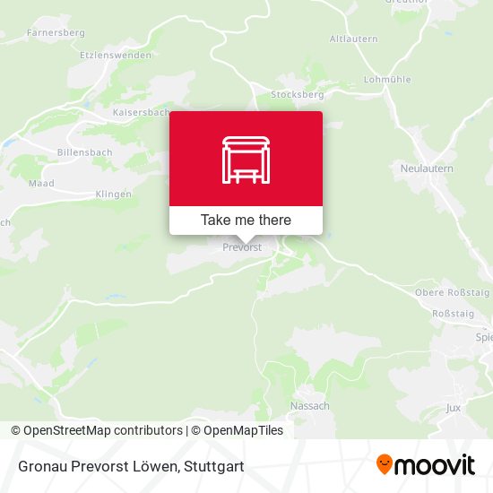 Gronau Prevorst Löwen map