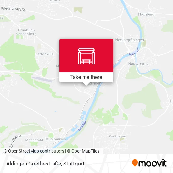 Карта Aldingen Goethestraße