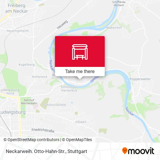 Карта Neckarweih. Otto-Hahn-Str.