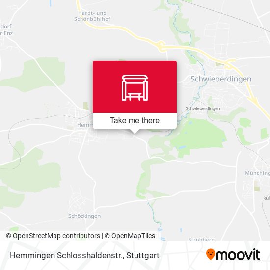 Hemmingen Schlosshaldenstr. map