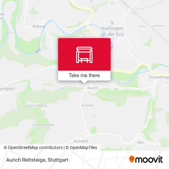 Aurich Reitsteige map