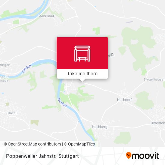 Карта Poppenweiler Jahnstr.