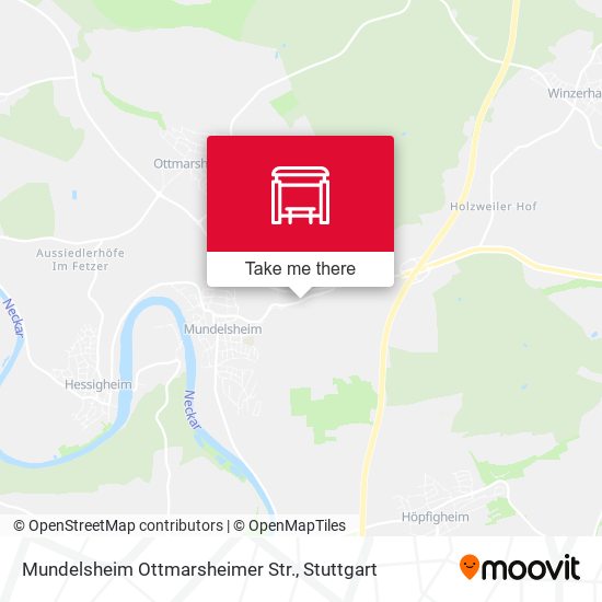 Карта Mundelsheim Ottmarsheimer Str.