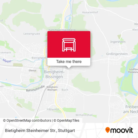 Карта Bietigheim Steinheimer Str.