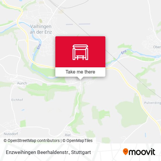Карта Enzweihingen Beerhaldenstr.