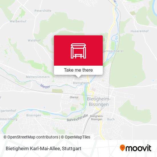 Bietigheim Karl-Mai-Allee map
