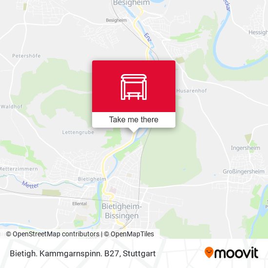 Bietigh. Kammgarnspinn. B27 map