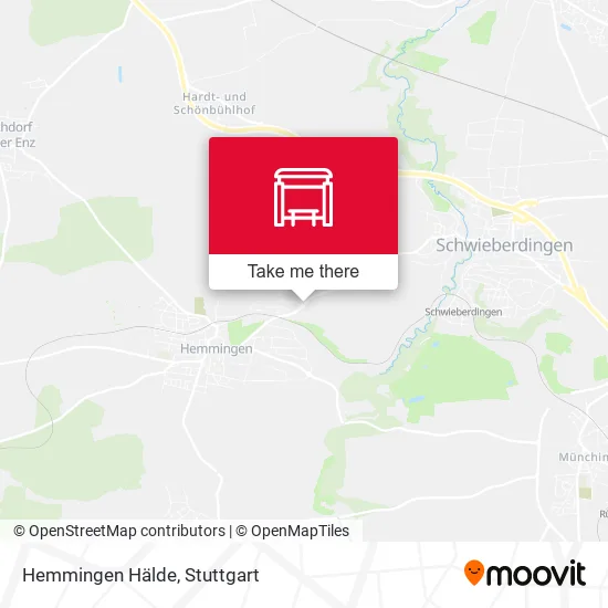 Карта Hemmingen Hälde