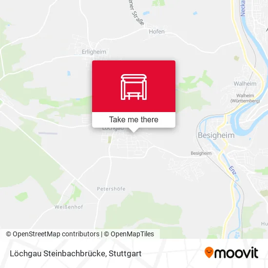 Карта Löchgau Steinbachbrücke