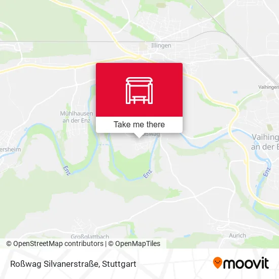 Карта Roßwag Silvanerstraße
