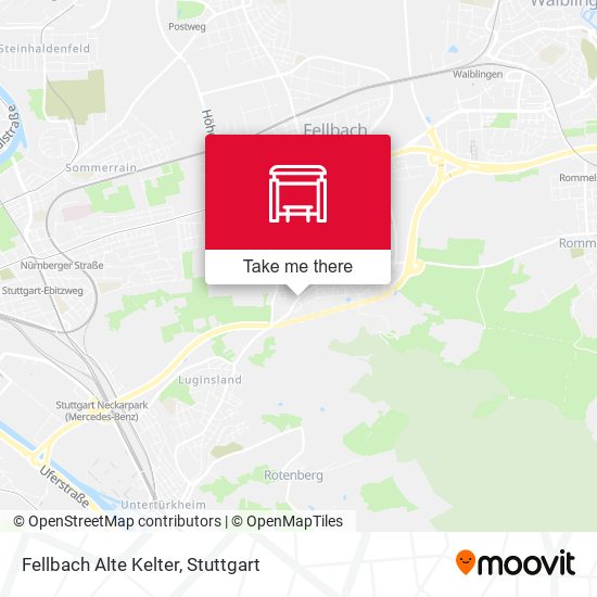Fellbach Alte Kelter map