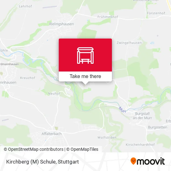 Карта Kirchberg (M) Schule