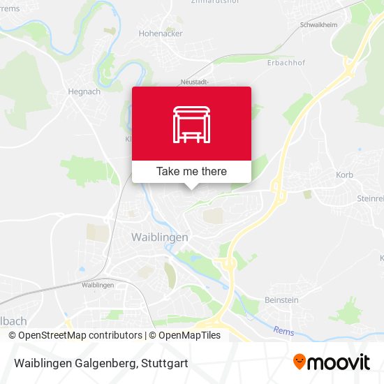 Карта Waiblingen Galgenberg