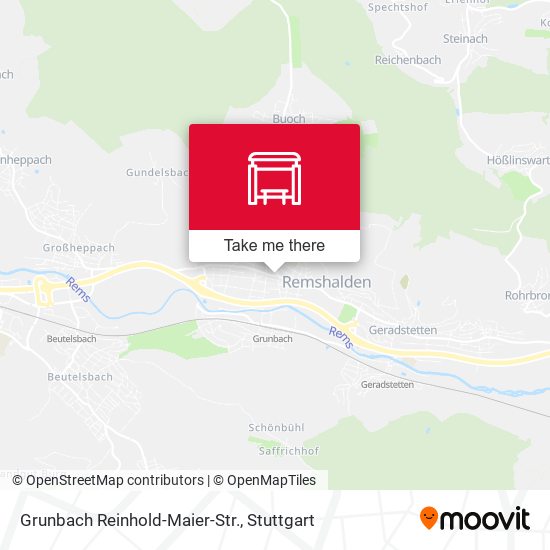 Grunbach Reinhold-Maier-Str. map
