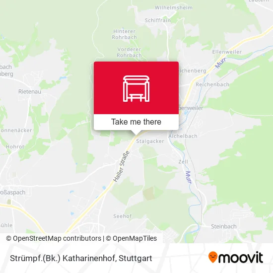 Карта Strümpf.(Bk.) Katharinenhof
