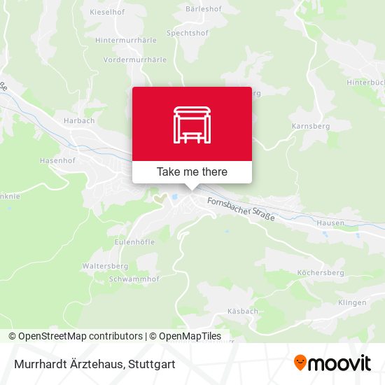 Murrhardt Ärztehaus map