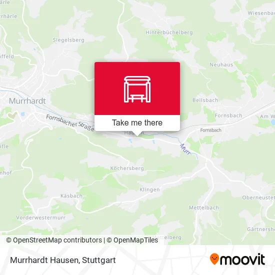 Карта Murrhardt Hausen