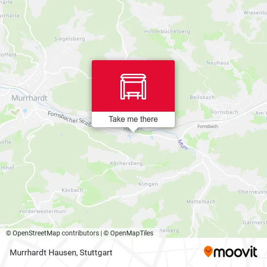 Карта Murrhardt Hausen