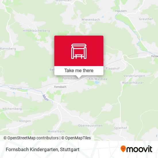Fornsbach Kindergarten map