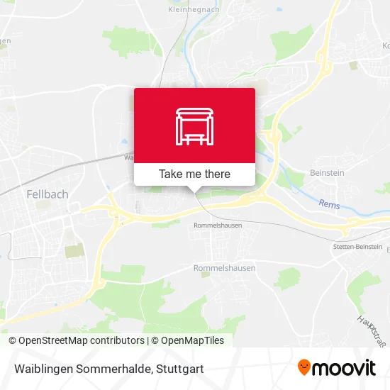 Карта Waiblingen Sommerhalde