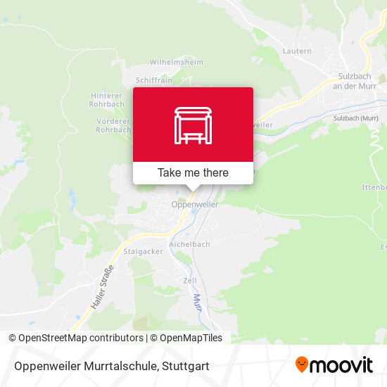 Карта Oppenweiler Murrtalschule