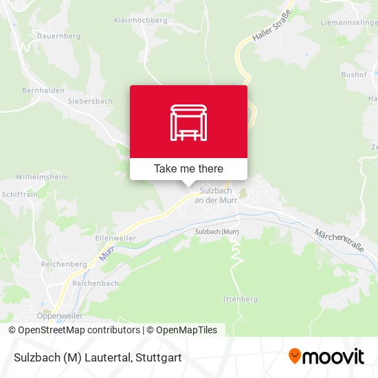 Sulzbach (M) Lautertal map