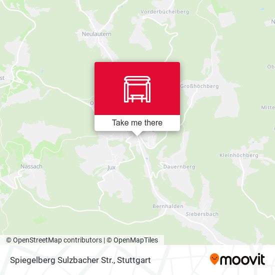 Spiegelberg Sulzbacher Str. map