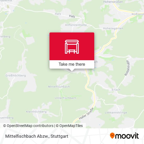 Mittelfischbach Abzw. map