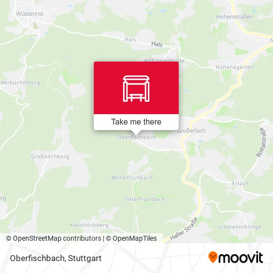 Карта Oberfischbach