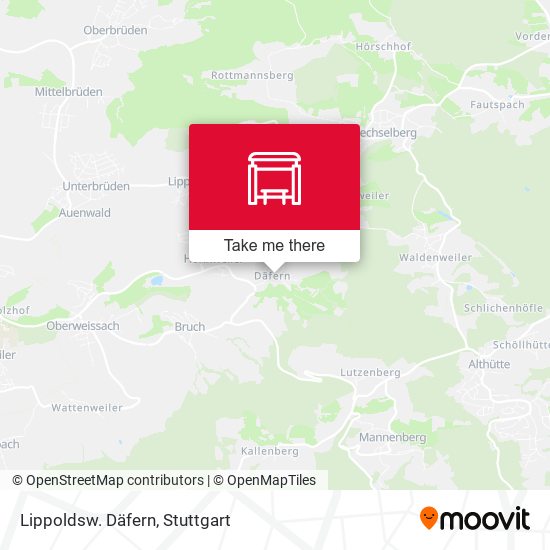 Lippoldsw. Däfern map