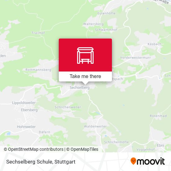 Карта Sechselberg Schule