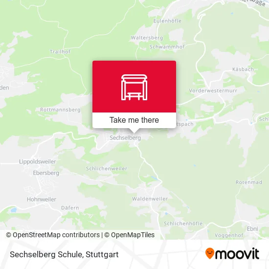 Карта Sechselberg Schule