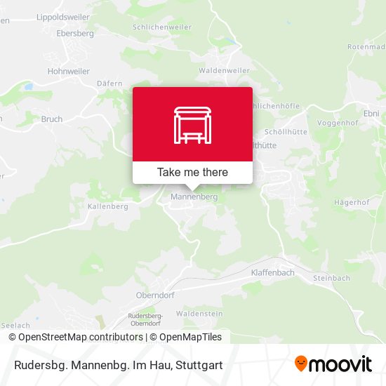 Rudersbg. Mannenbg. Im Hau map